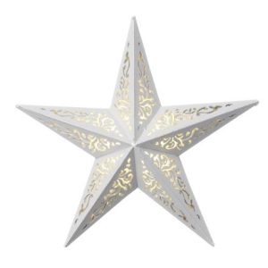 White Decorative Star LED