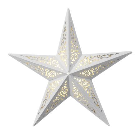 White Decorative Star LED