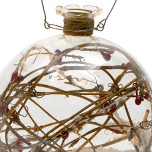 Glass Light Up Bauble