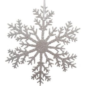 Silver Snowflake Hanger
