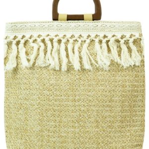 Macrame Tassel Tote Bag
