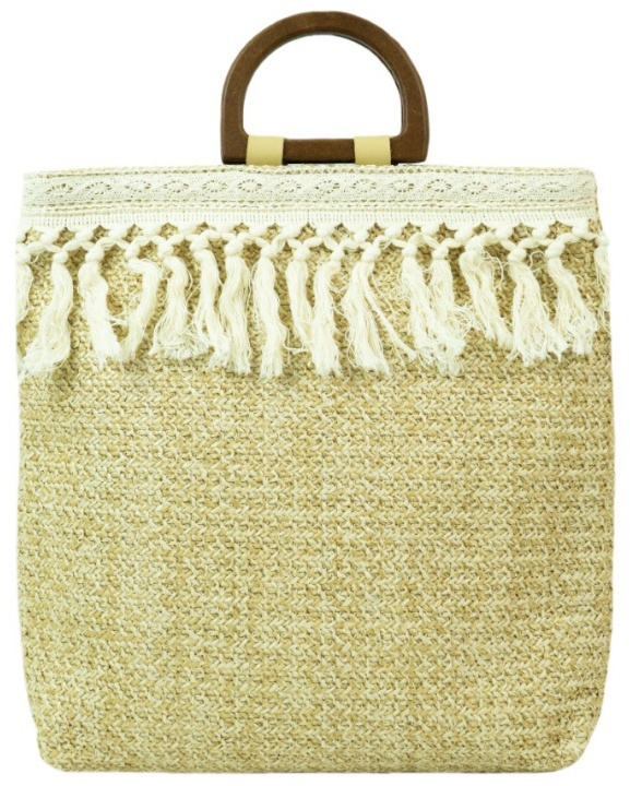 Macrame Tassel Tote Bag