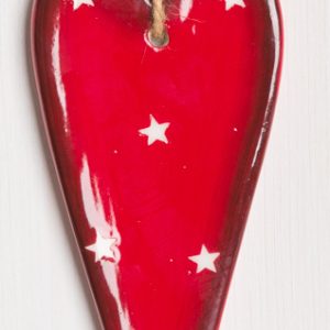 Hanging Red Heart