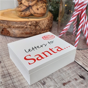 Letters To Santa Box with Pad and Pencil