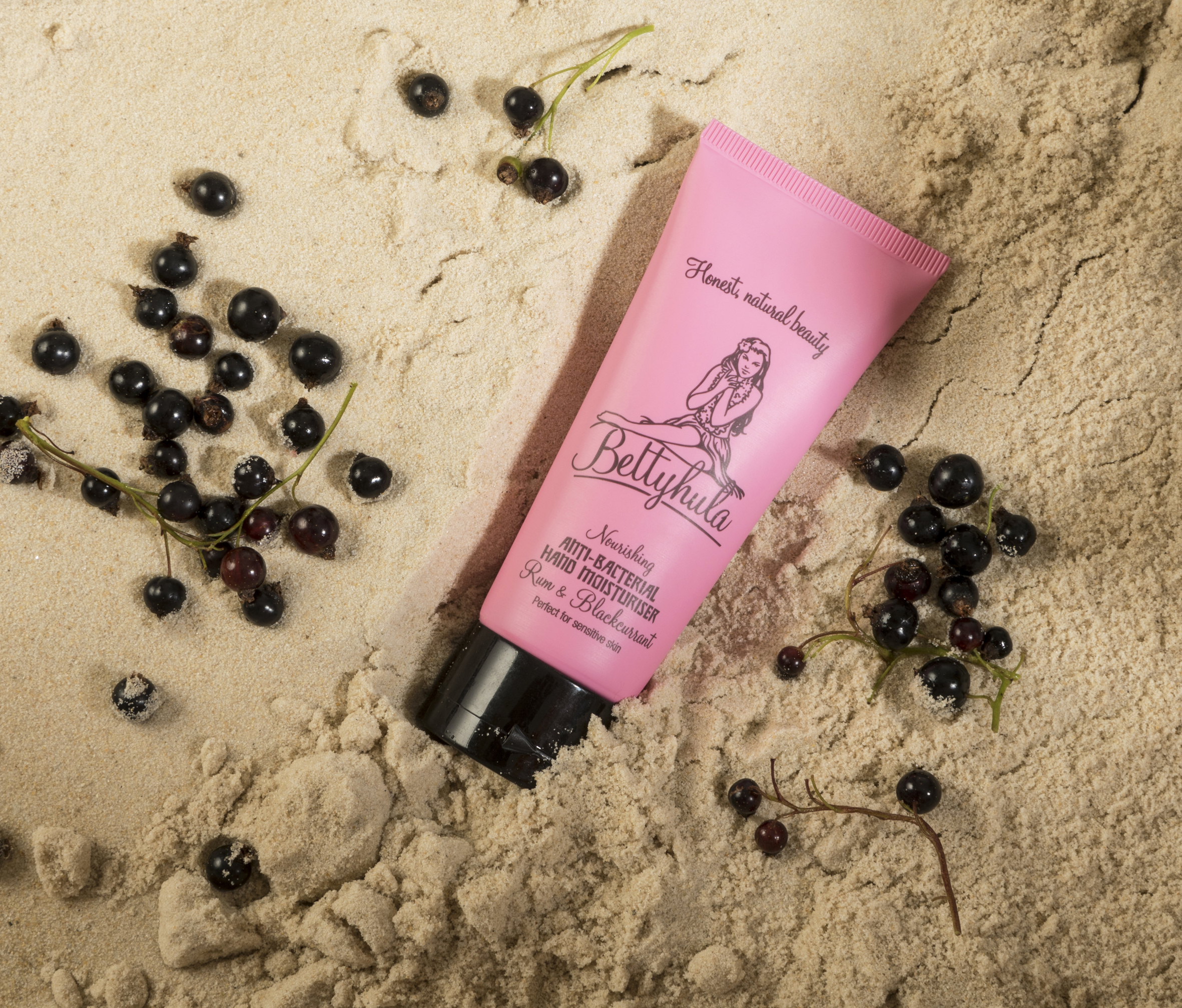 Bettyhula Anti Bacterial Moisturiser Rum & Blackcurrant