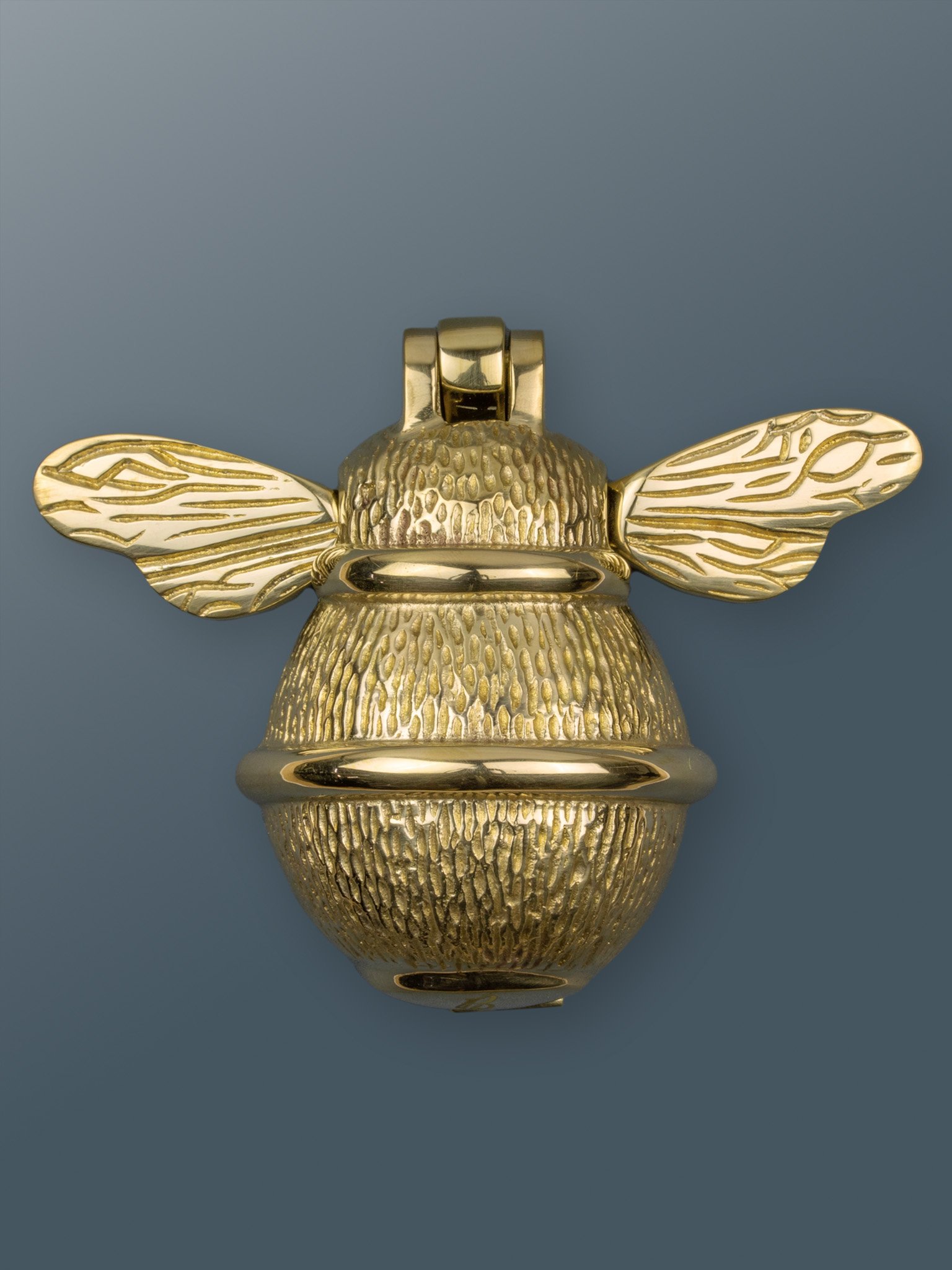 Bumble Bee Door Knocker Brass