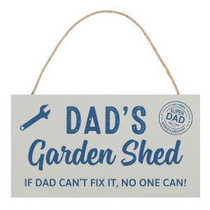Dads Garden Shed Sign