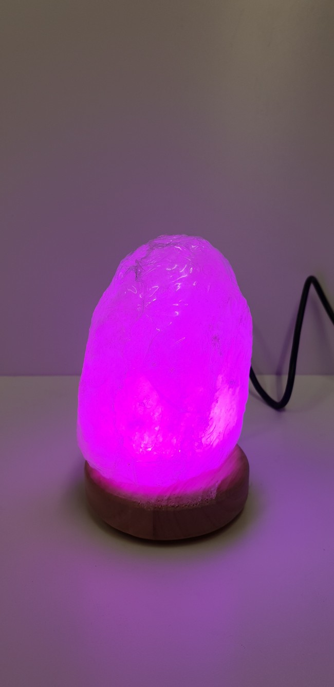 USB Mini Rock Salt Lamp