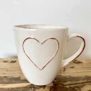 Heart Embossed Cup