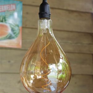 Raindrop Hanging Light Bulb