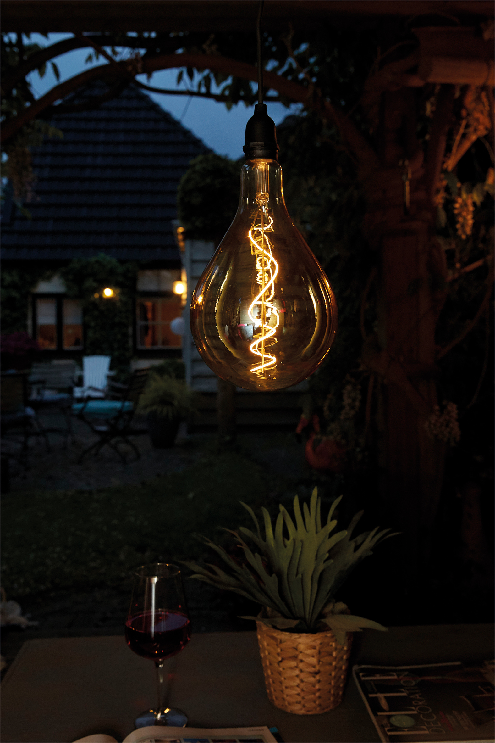 Raindrop Hanging Light Bulb - Image 4