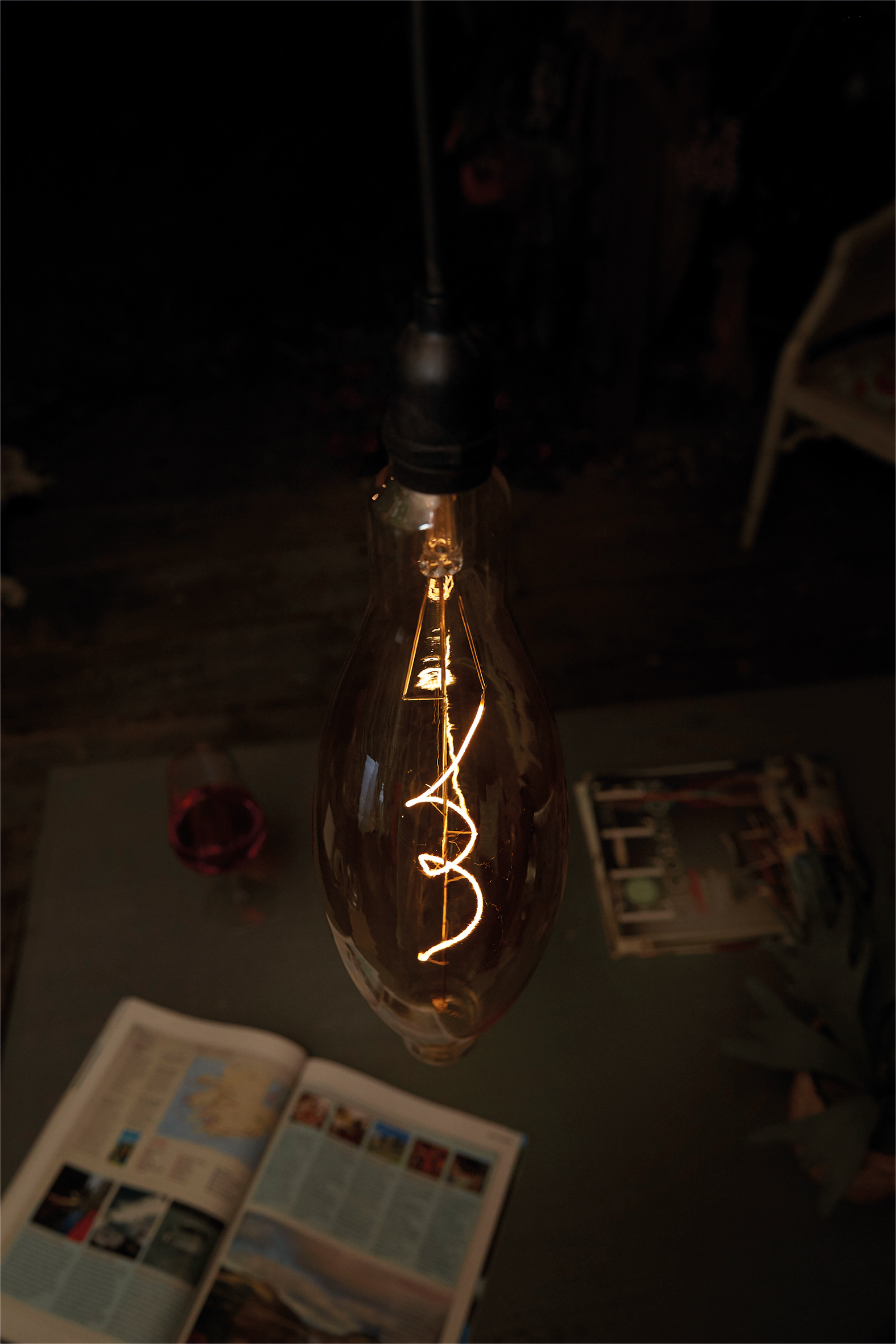 Eclipse Hanging Light Bulb - Image 3