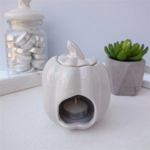 Grey Pumpkin Oil Burner