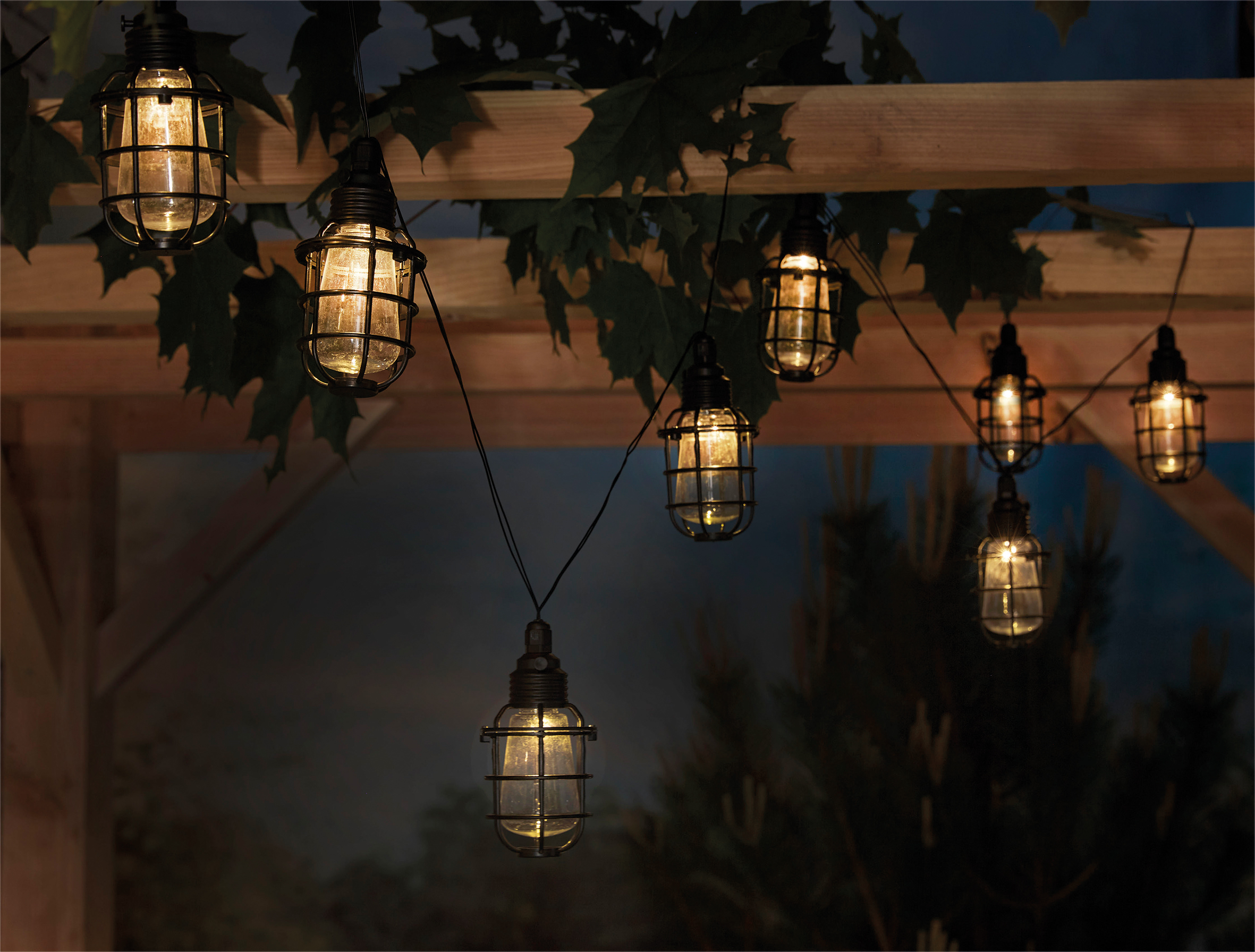 Solar Powered Garden Party Lights