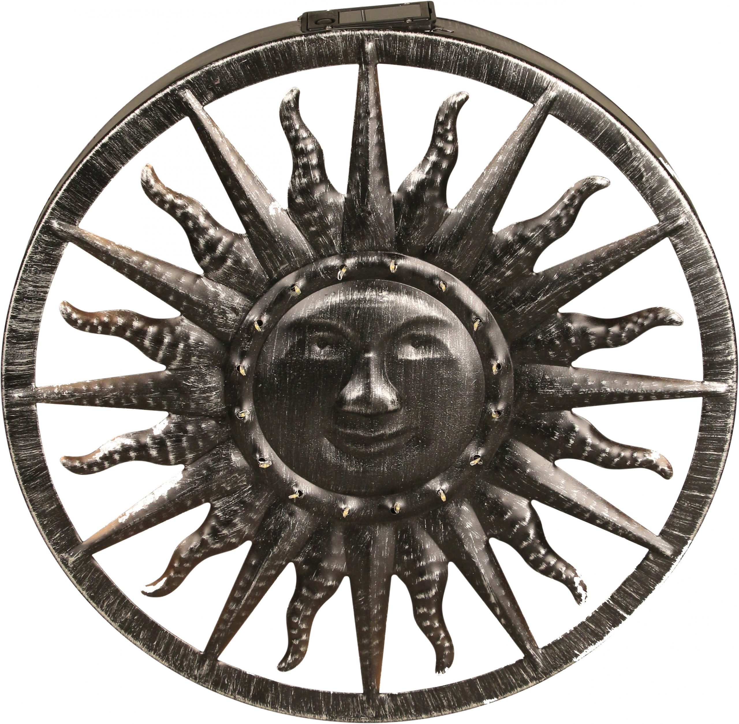 Solar LED Sun Wall Ornament - Image 3