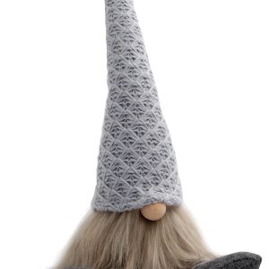 Grey Gonk with dangly legs