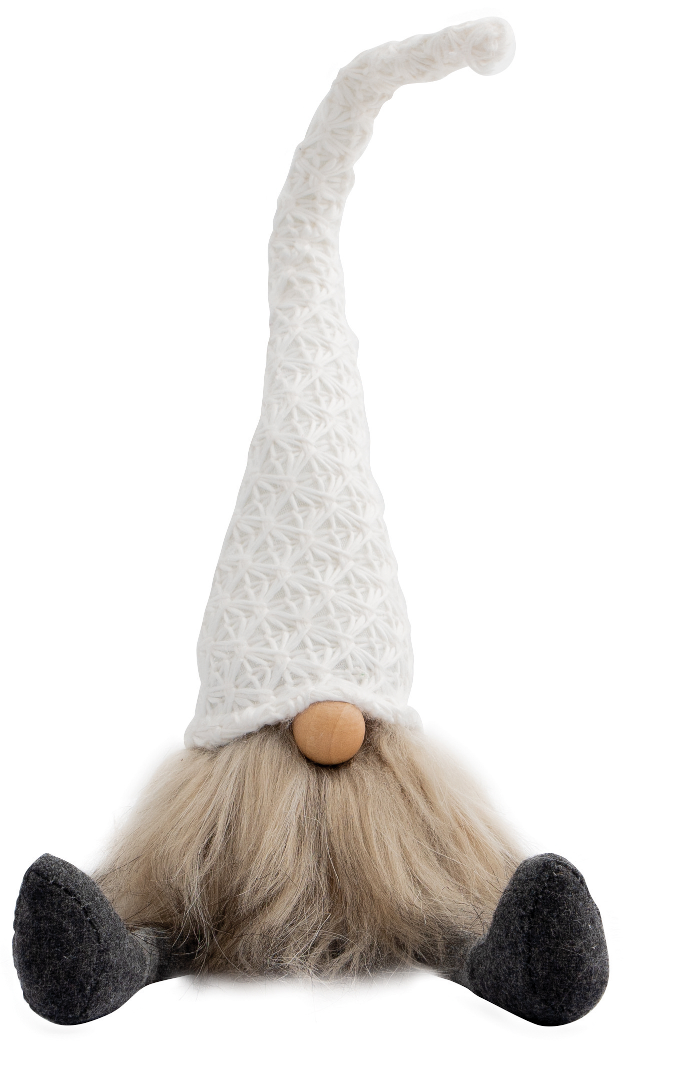 White Gonk with dangly legs