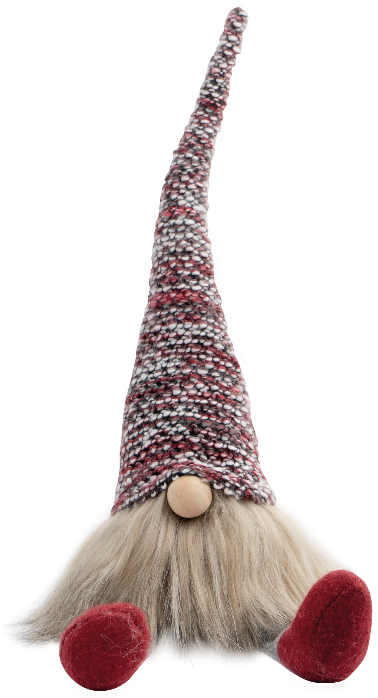 Red Gonk with dangly legs